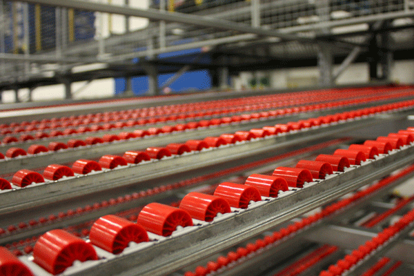 Regały przepływowe kartonowe