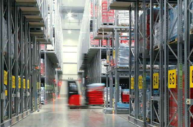 Regały przesuwne Dexion